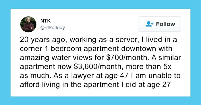 People Compare Their Living Costs In The Past Vs. Now, And The Reality Is Devastating