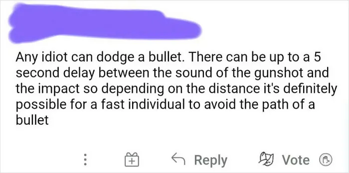 When You Don't Know How Bullets Or Sound Works