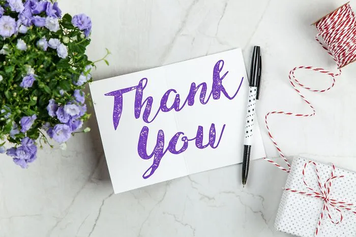 Thank You Gift Card 