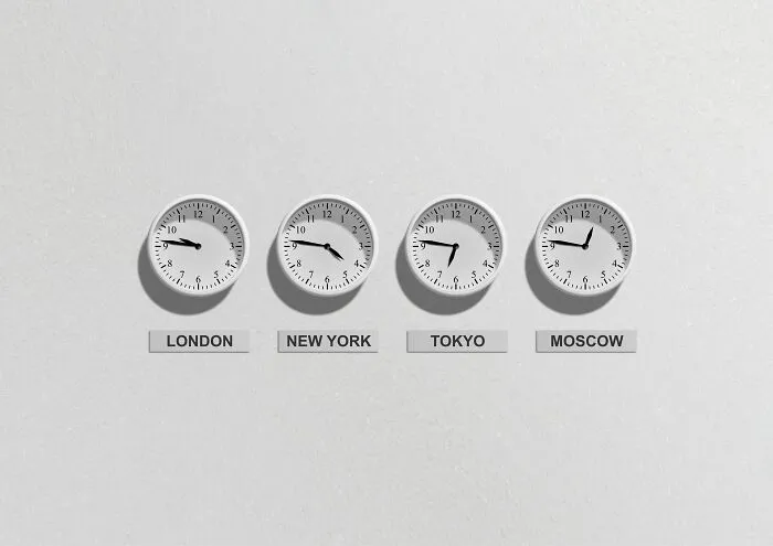 Different Time Zone Clocks 