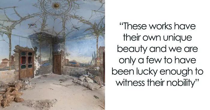 I Photographed Incredible Paintings That People Have Left Behind In Abandoned Buildings (30 Pics)