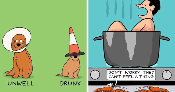 “My Sole Aim Is To Make People Laugh”: 35 Sarcasm-Filled Comics And Illustrations By Cartoonist Steve Nelson