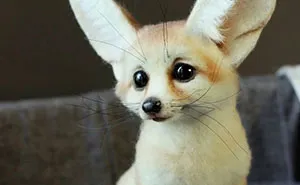 41 Miniature Animal Sculptures From Wool Made By This Artist
