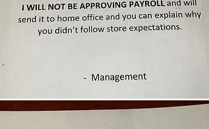 50 Delusional Notes That Bosses Actually Had The Nerve To Display At Work (New Pics)