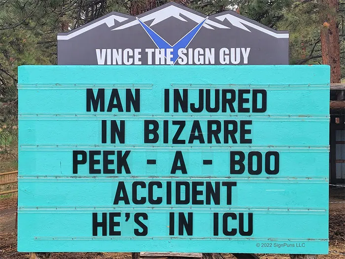 Someone In Colorado Is Putting Up The Funniest Signs, And Here Are 50 Of The Best New Ones