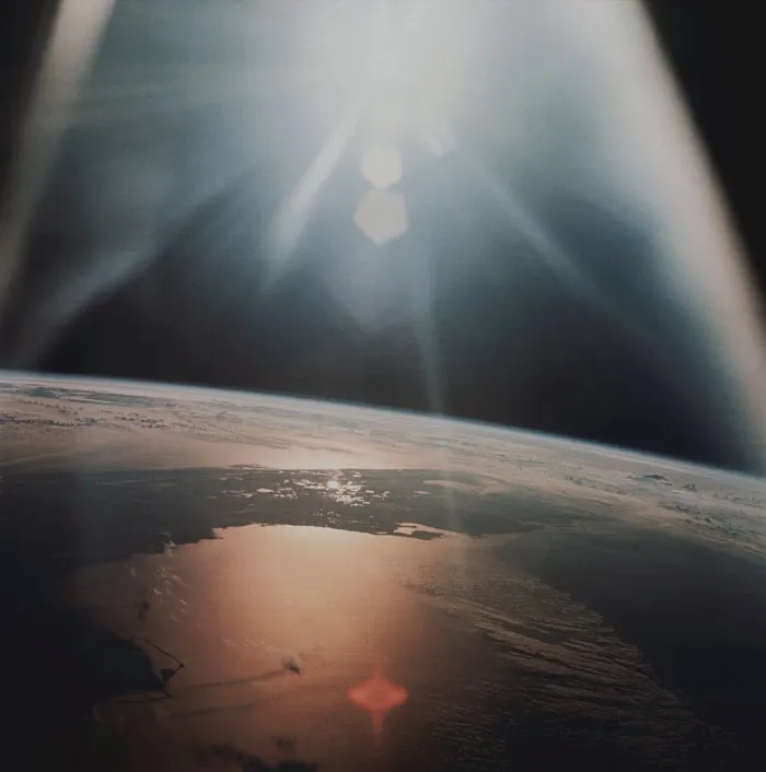 Picture of Earth in space