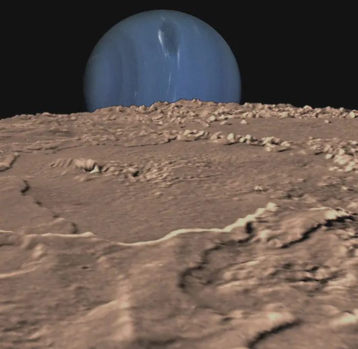 Neptune Is The Only Planet In Our Solar System Not Visible To Our Naked Eye And The First Predicted By Mathematics Before Its Discovery