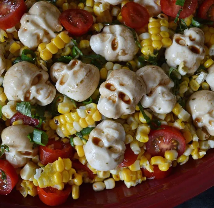 Ossuary Salad For Halloween