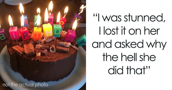 Stepmom Refuses To Attend Stepdaughter's Birthday After Getting Caught Trying To Sabotage The Cake