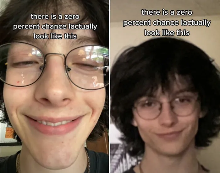 TikTok Selfie Trend Has People Surprised By How They Really Look And Here Are 35 Side-By-Side Comparisons