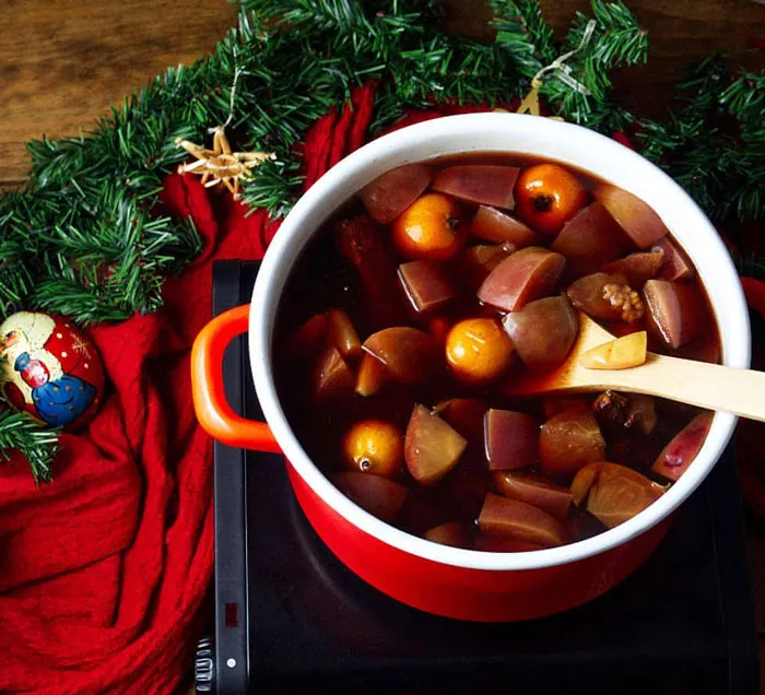 Ponche Navideño, A Traditional Christmas Drink In Mexico