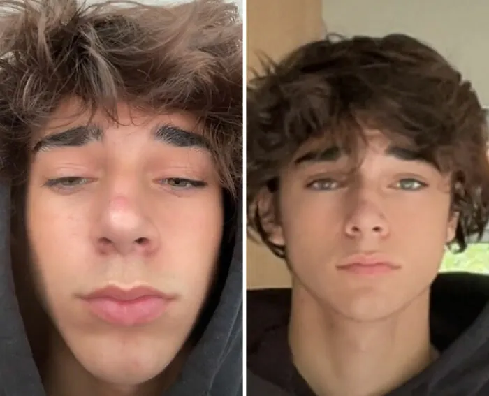 TikTok Selfie Trend Has People Surprised By How They Really Look And Here Are 35 Side-By-Side Comparisons
