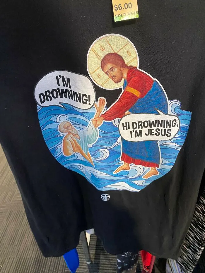 This Account Is Dedicated To Shirts “Left For Dead In The World’s Thrift Stores”, And Here Are 40 Of The Funniest Ones