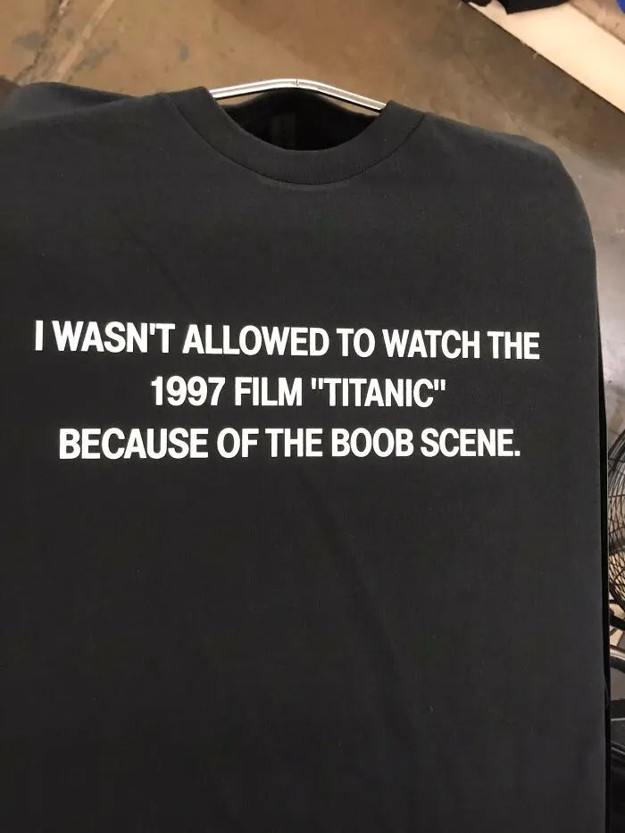 This Account Is Dedicated To Shirts “Left For Dead In The World’s Thrift Stores”, And Here Are 40 Of The Funniest Ones