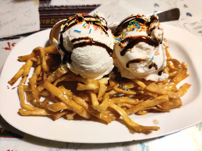 Enjoying Weird Food Combinations