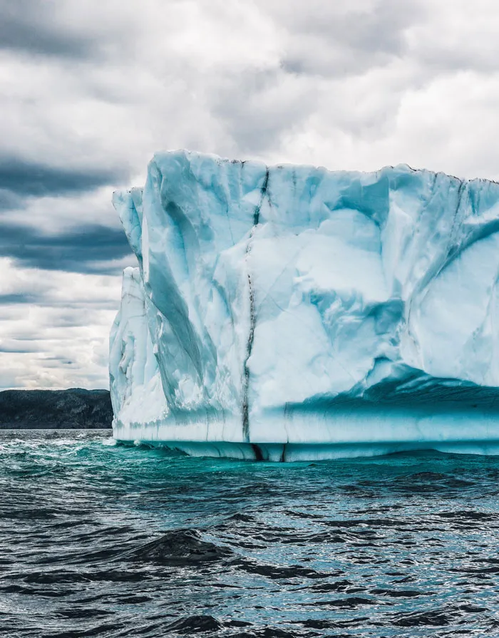 Kayak Through Icebergs In Greenland