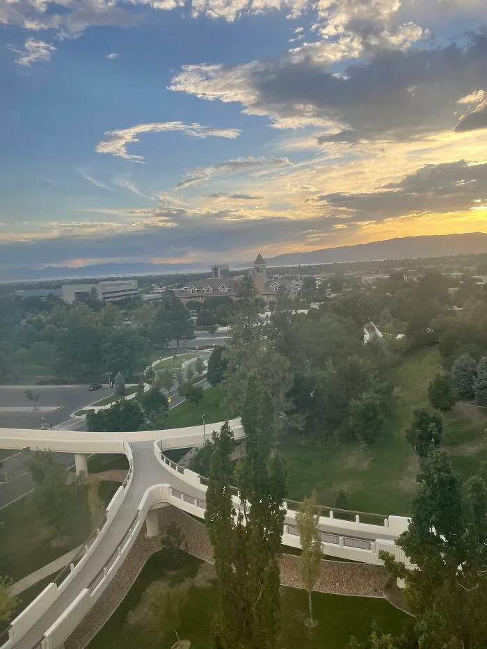 Photos Taken From The Carillon (The Bell Tower) At Byu. My Older Brother Is One Of The Few Who Can (And Has Permission To) Operate It, And He Took Me Up