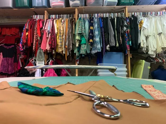 Taking A Break In My Costume Shop