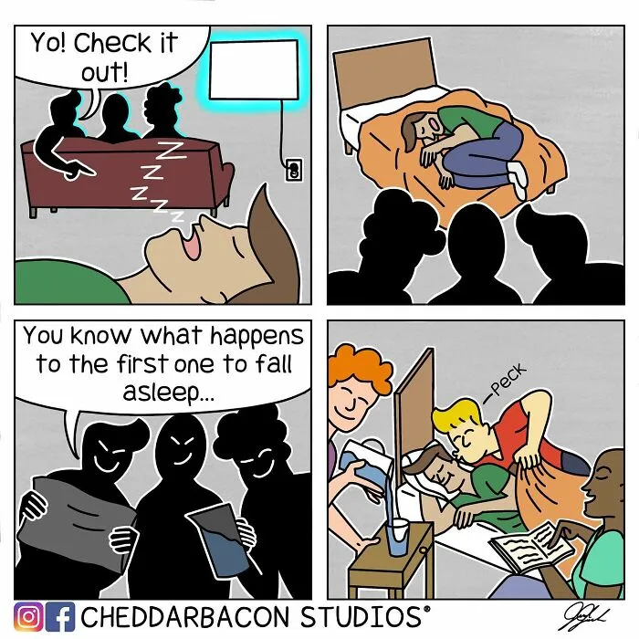 Ridiculous Situations And Funny Punchlines: 22 New Comics By This Artist