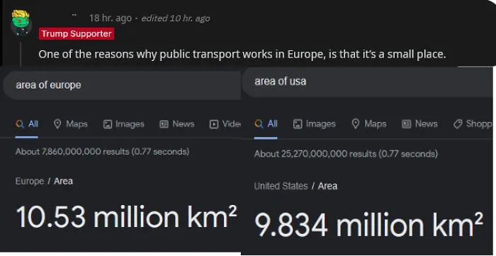 Someone's Geography Needs Some Upgrading