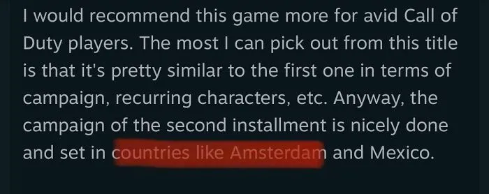 Amsterdam = Country