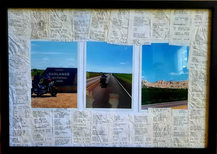 My Dad Had A Stroke 2 Years Ago. These Are The Receipts From His Last Ride: 3000+ Miles