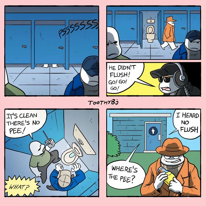 If You Have A Dark Sense Of Humor, You Will Probably Enjoy These Comics With Twisted Endings By ToothyBj (20 New Pics)
