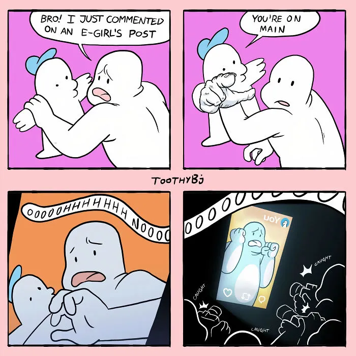 If You Have A Dark Sense Of Humor, You Will Probably Enjoy These Comics With Twisted Endings By ToothyBj (20 New Pics)