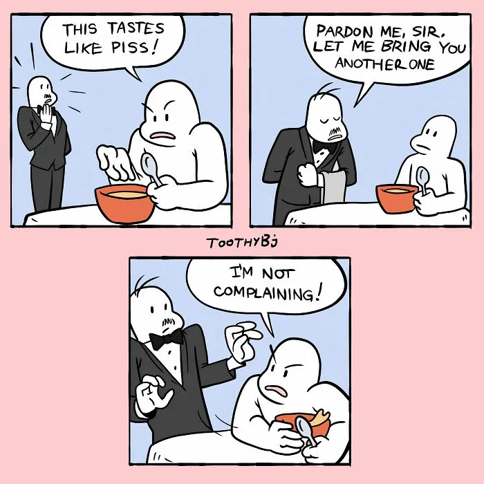 If You Have A Dark Sense Of Humor, You Will Probably Enjoy These Comics With Twisted Endings By ToothyBj (20 New Pics)