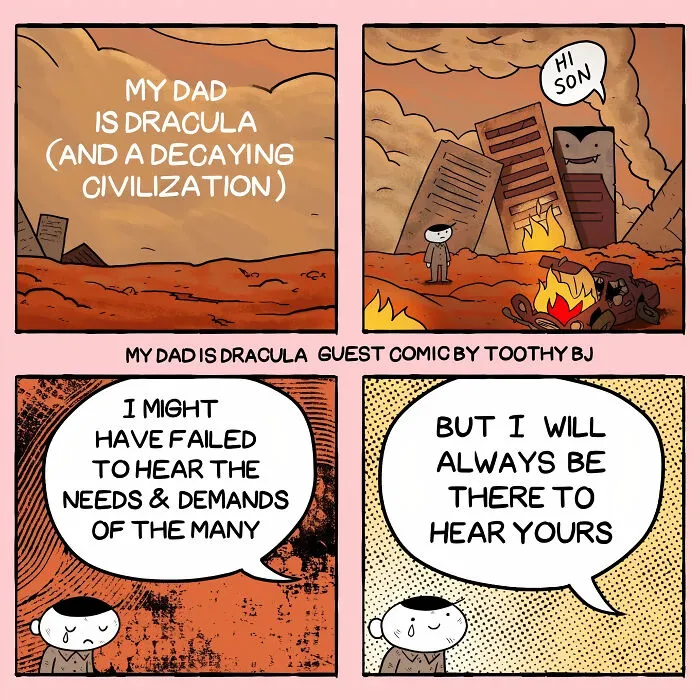 If You Have A Dark Sense Of Humor, You Will Probably Enjoy These Comics With Twisted Endings By ToothyBj (20 New Pics)