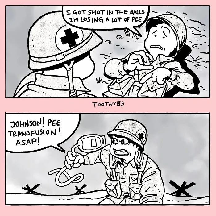 If You Have A Dark Sense Of Humor, You Will Probably Enjoy These Comics With Twisted Endings By ToothyBj (20 New Pics)