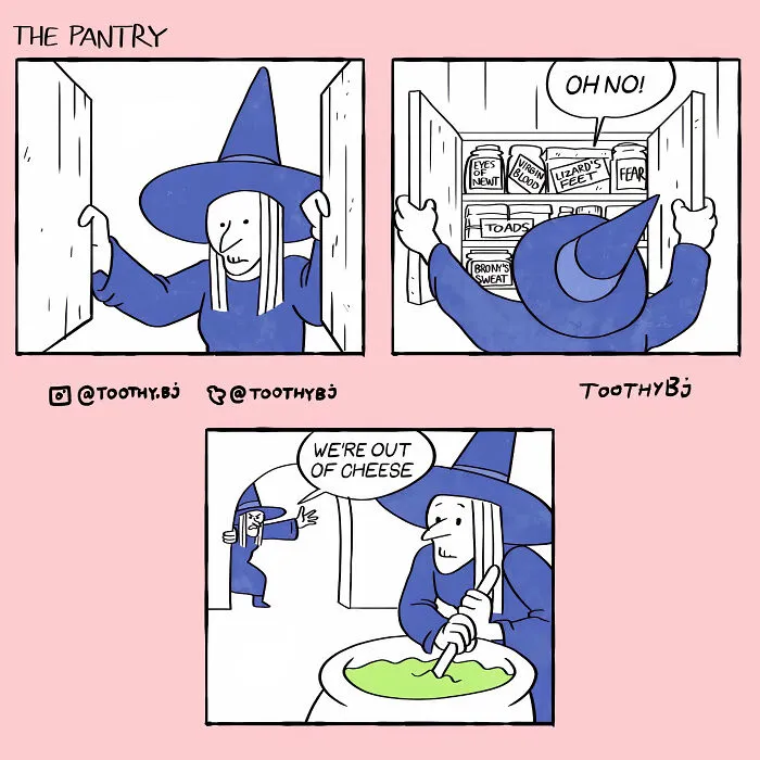 If You Have A Dark Sense Of Humor, You Will Probably Enjoy These Comics With Twisted Endings By ToothyBj (20 New Pics)