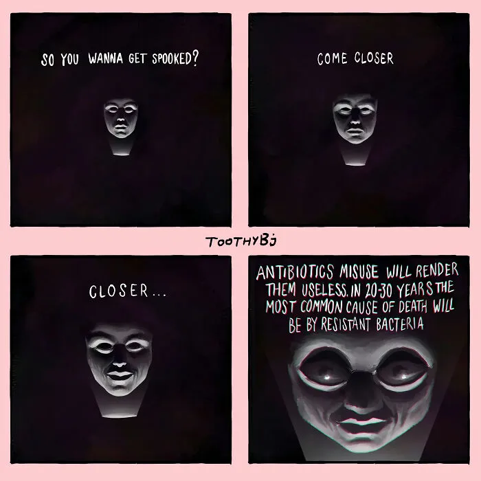 If You Have A Dark Sense Of Humor, You Will Probably Enjoy These Comics With Twisted Endings By ToothyBj (20 New Pics)