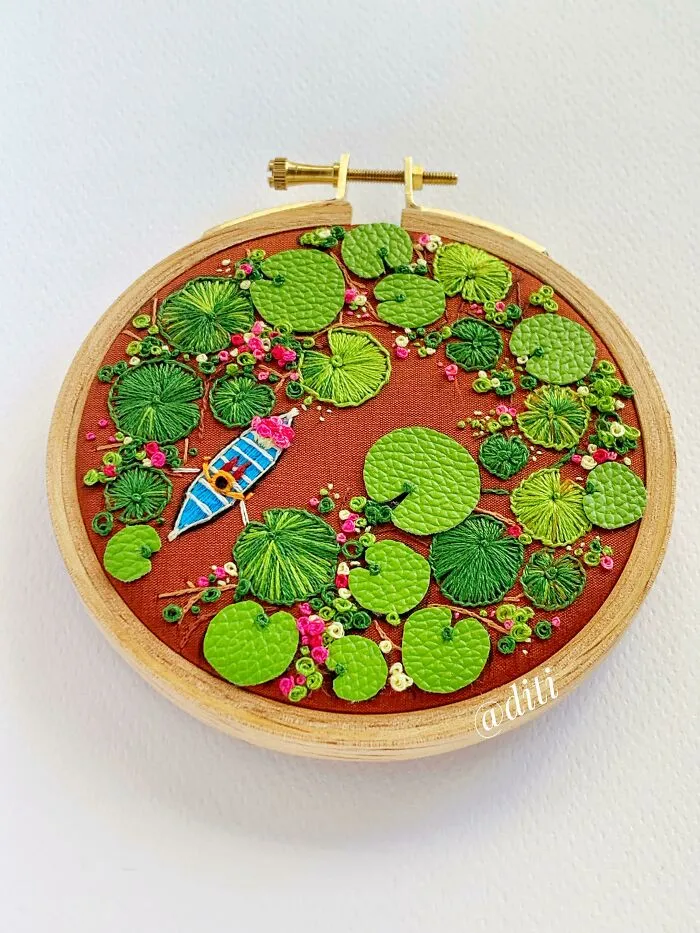 Mixed Material Embroidery. What Do You Think?