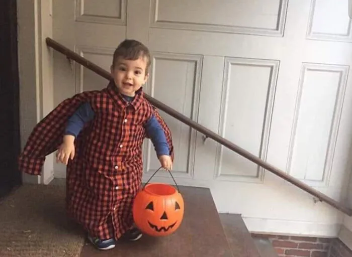This Kid Wanted To Be A "Shirt" For Halloween