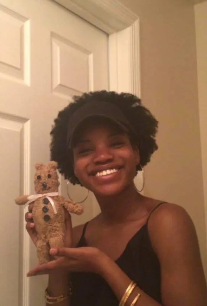 I Sewed A Little Bear From Sweater Scraps - I Named Him Scrappy Bear!