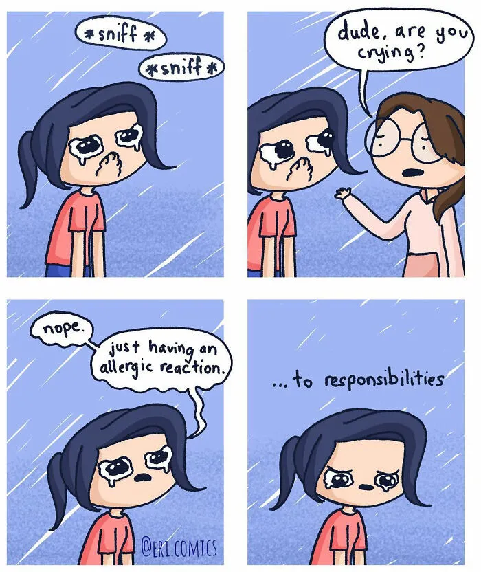 35 Times This Artist Perfectly Captured The Struggles Of Everyday Life