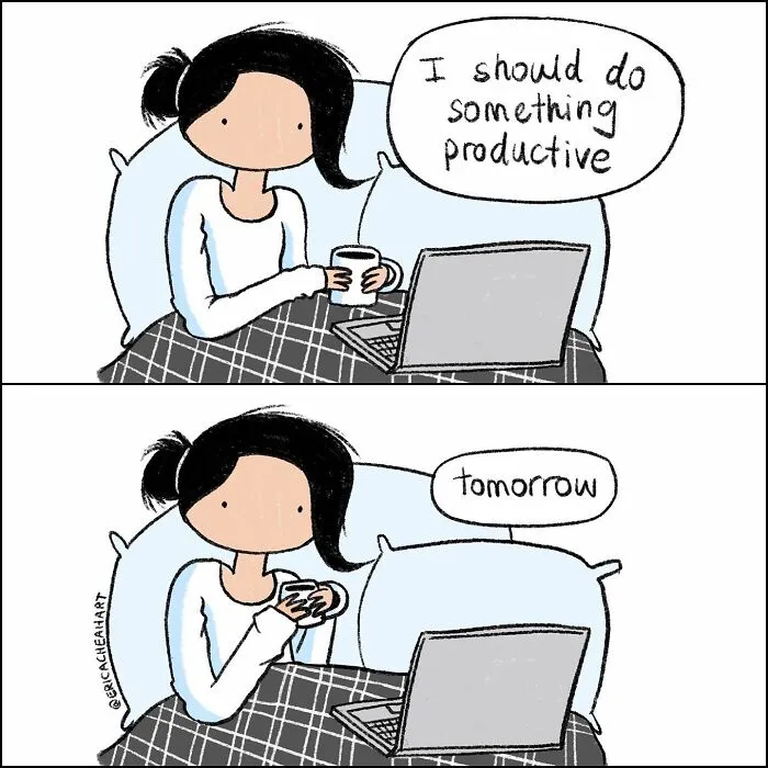 35 Times This Artist Perfectly Captured The Struggles Of Everyday Life