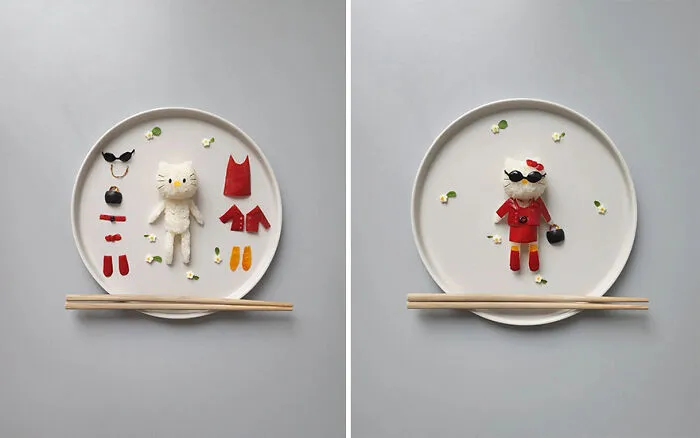 This 39-Year-Old Korean Food Artist Makes The Cutest Meals (55 Pics)