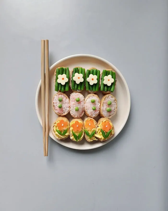 This 39-Year-Old Korean Food Artist Makes The Cutest Meals (55 Pics)