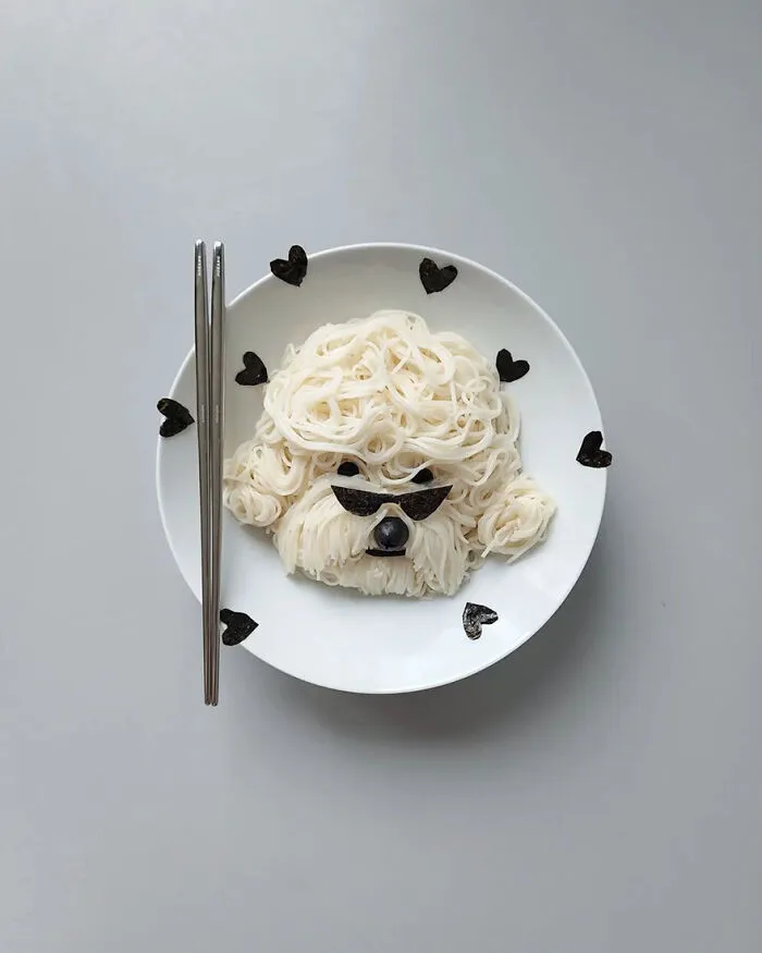 This 39-Year-Old Korean Food Artist Makes The Cutest Meals (55 Pics)