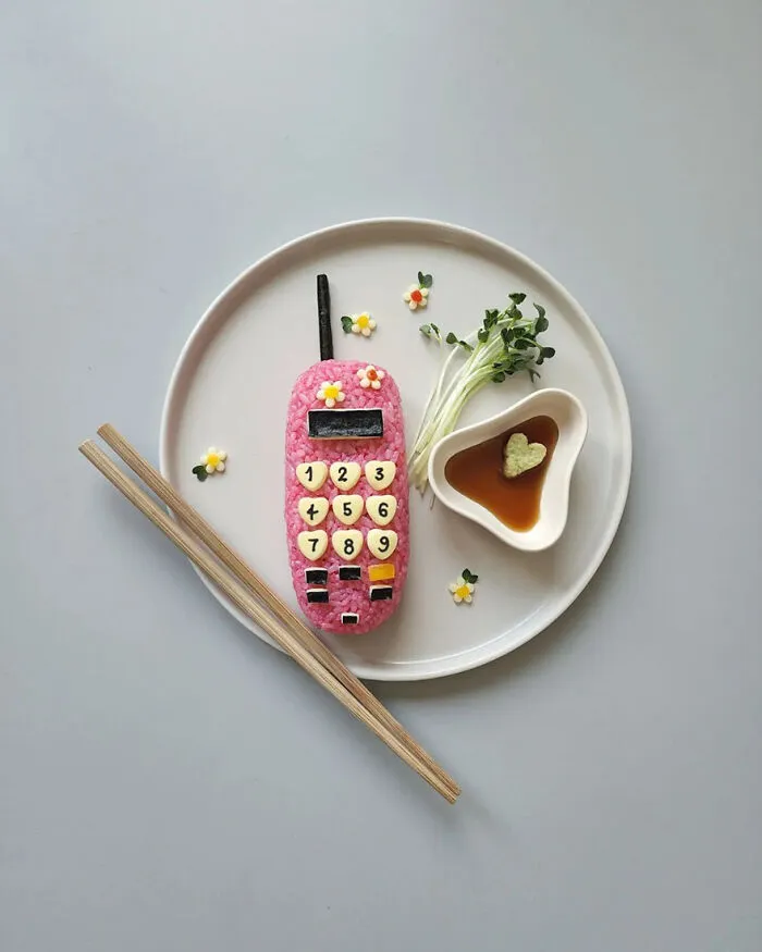 This 39-Year-Old Korean Food Artist Makes The Cutest Meals (55 Pics)