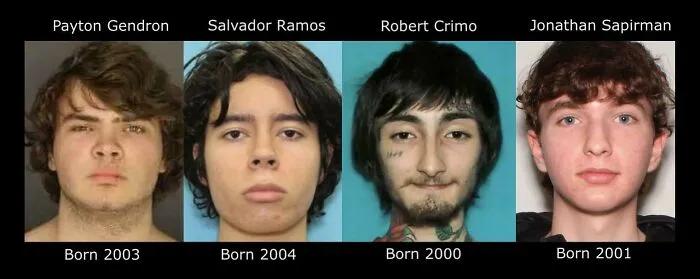 Mass Shooters Of The Past 2-Months