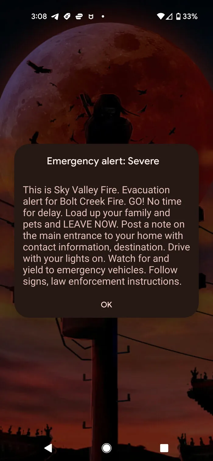 This Emergency Alert Everyone I Know Just Got
