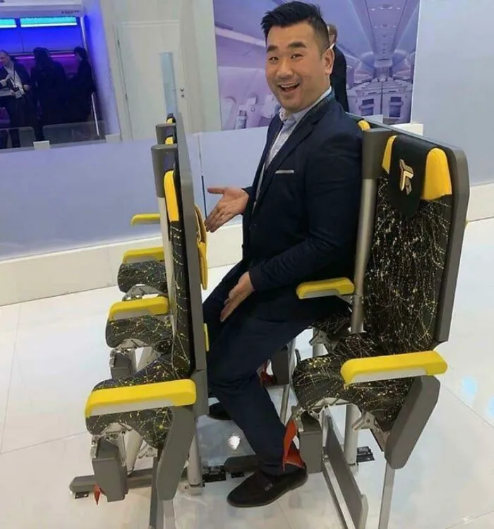 Prototype “Economy” Airline Seats, Terrifying If You Have Claustrophobia