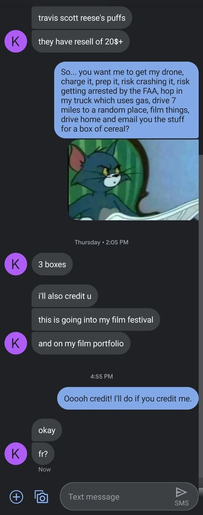 My Friend Wanted Me To Give Him Some Drone Video For Some Cereal