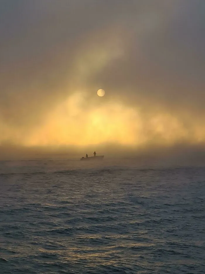 Boat In The Fog