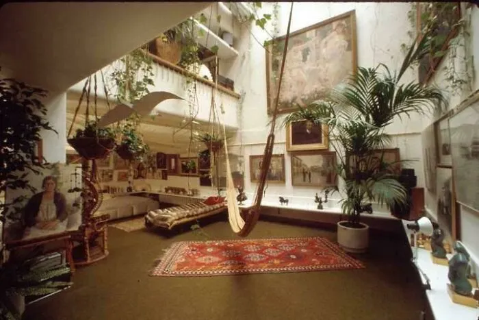 The House That Fernando De Higueras Díaz Designed For Himself In Madrid. He Was A Famous Spanish Architect In The 1970s