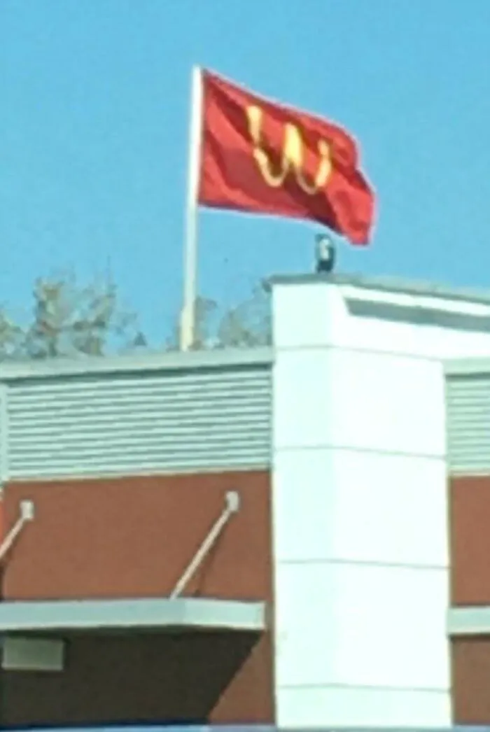 “¡Ya colgué la bandera!”