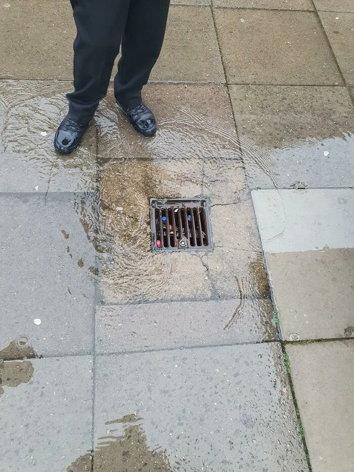All Drains In My School Are Above Floor Level